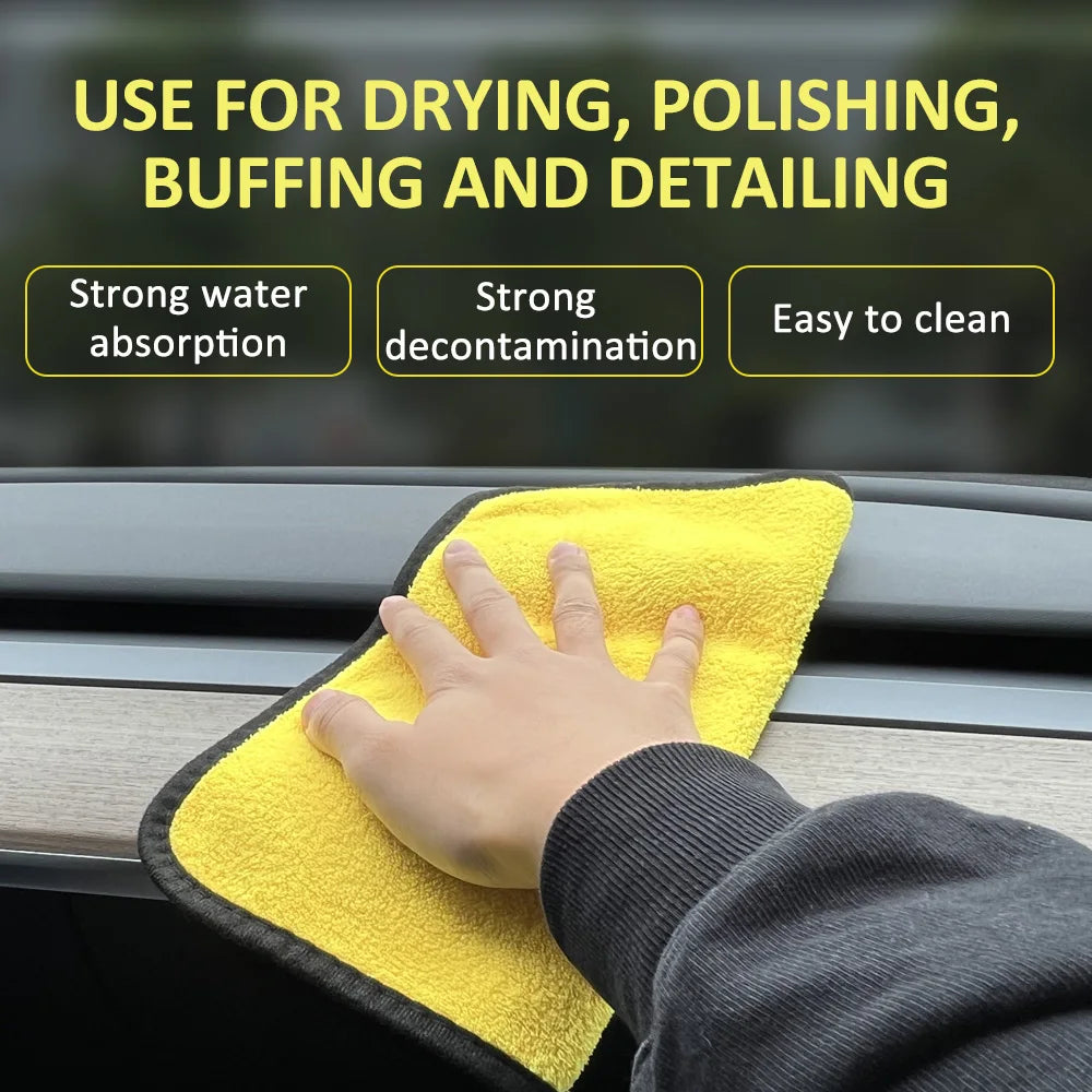 Super Absorbent Drying Microfiber Towel - SHINE SHOP