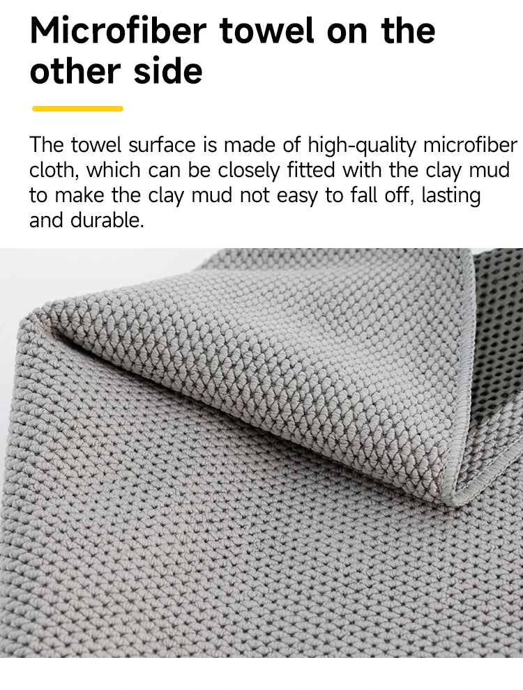 Decontamination Iron Remover Perforated Clay Towel