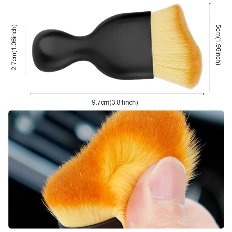 Soft AC Vent Interior Dust Cleaning Brush