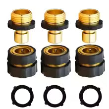 Garden Hose Quick Connect Set