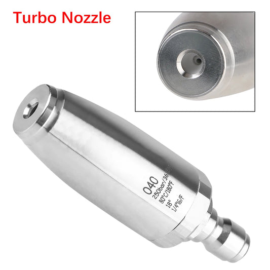 Turbo Nozzle Rotating Washer Spray Tip