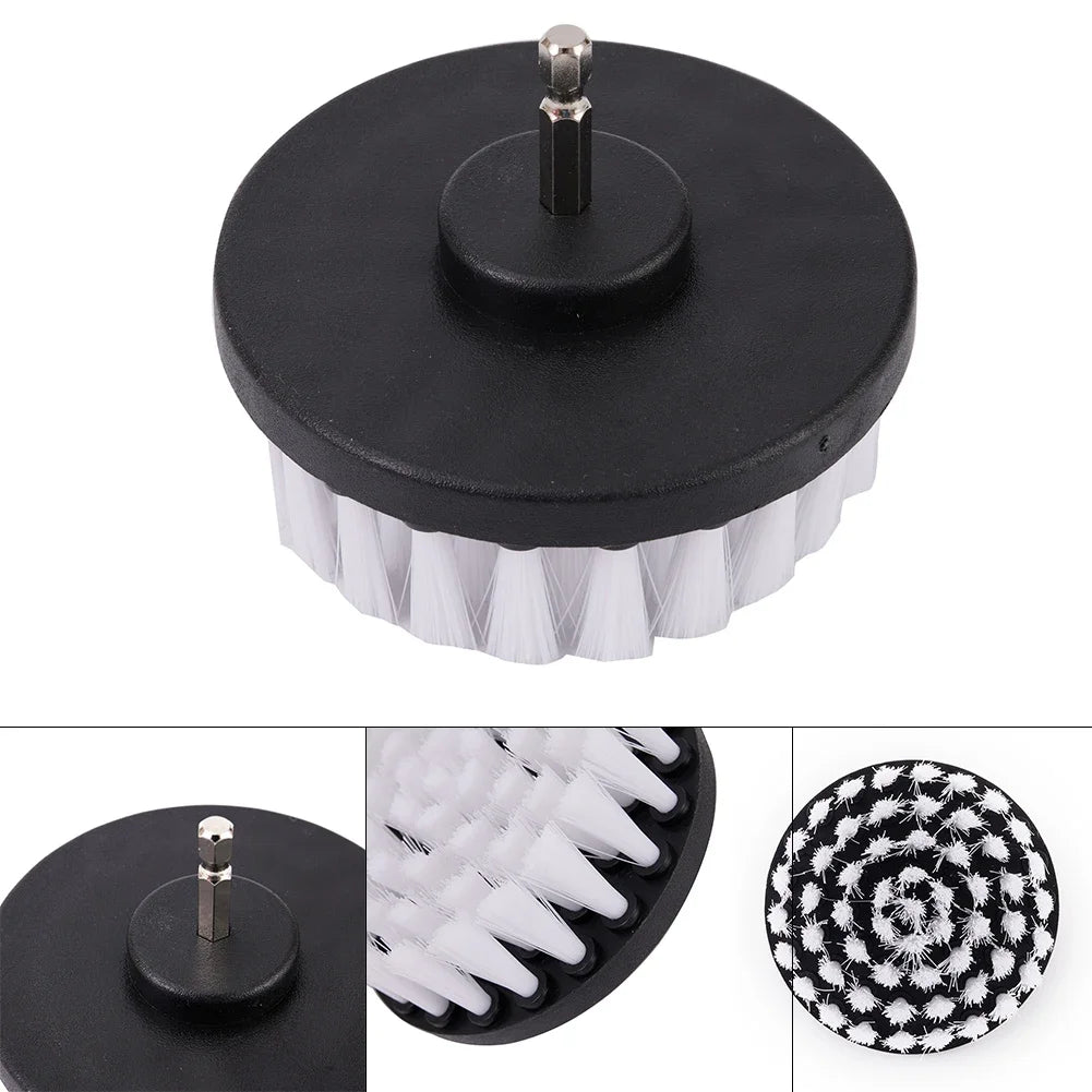 Soft Drill Brush Attachment - 4" in.