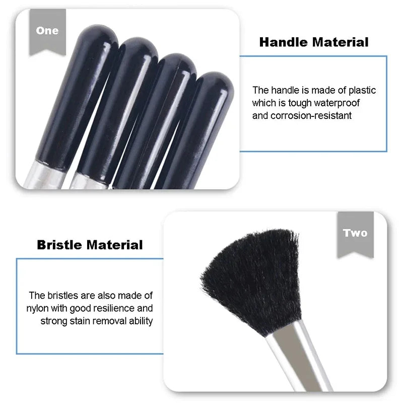Extra Soft 5pcs Compact Detail Brush Set