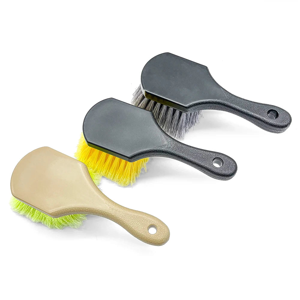 Flag-Tipped Wheel Detail Brush - Medium Bristle