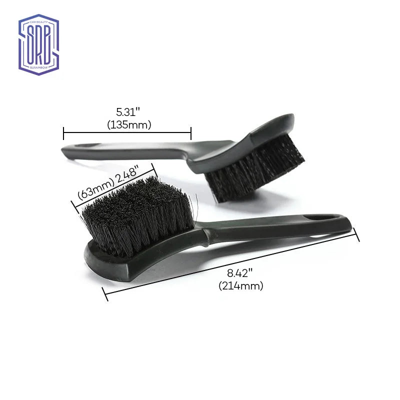 8.5" Premium Tire Cleaning Brush - Firm Bristle