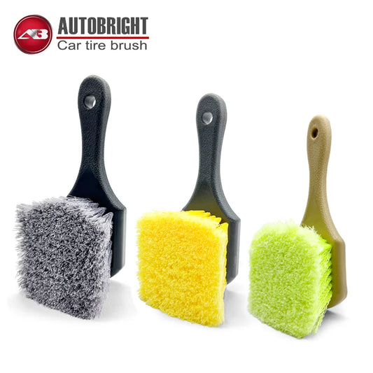 Flag-Tipped Wheel Detail Brush - Medium Bristle