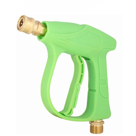 Green 1/4" Quick Connect Pressure Washer Gun - M22-14 Thread with Nozzles