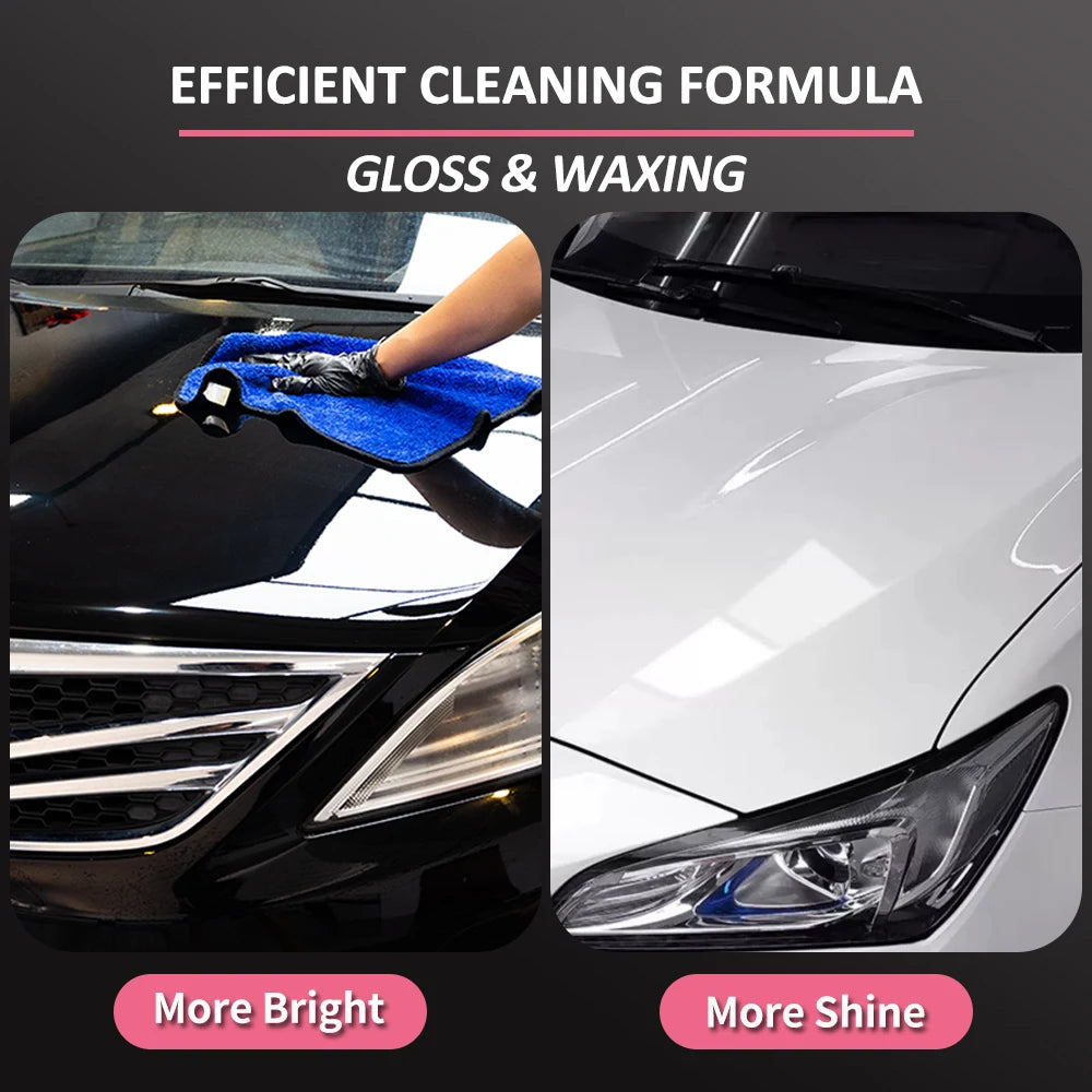 Cherry Snow Foam Car Wash & Wax Shampoo - Ideal for Foam Cannons or Bucket Washes
