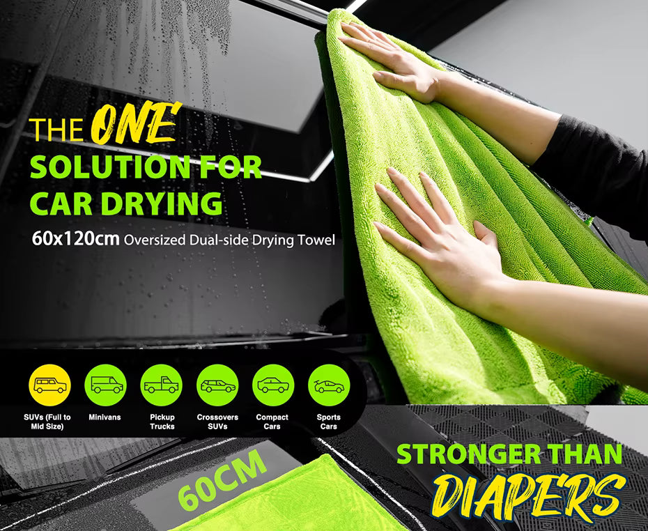 1400GSM Drying Towel Blanket Monster Double-Sided Super Absorbent Ultra-Soft Scratch-Free ShineShop.xyz.