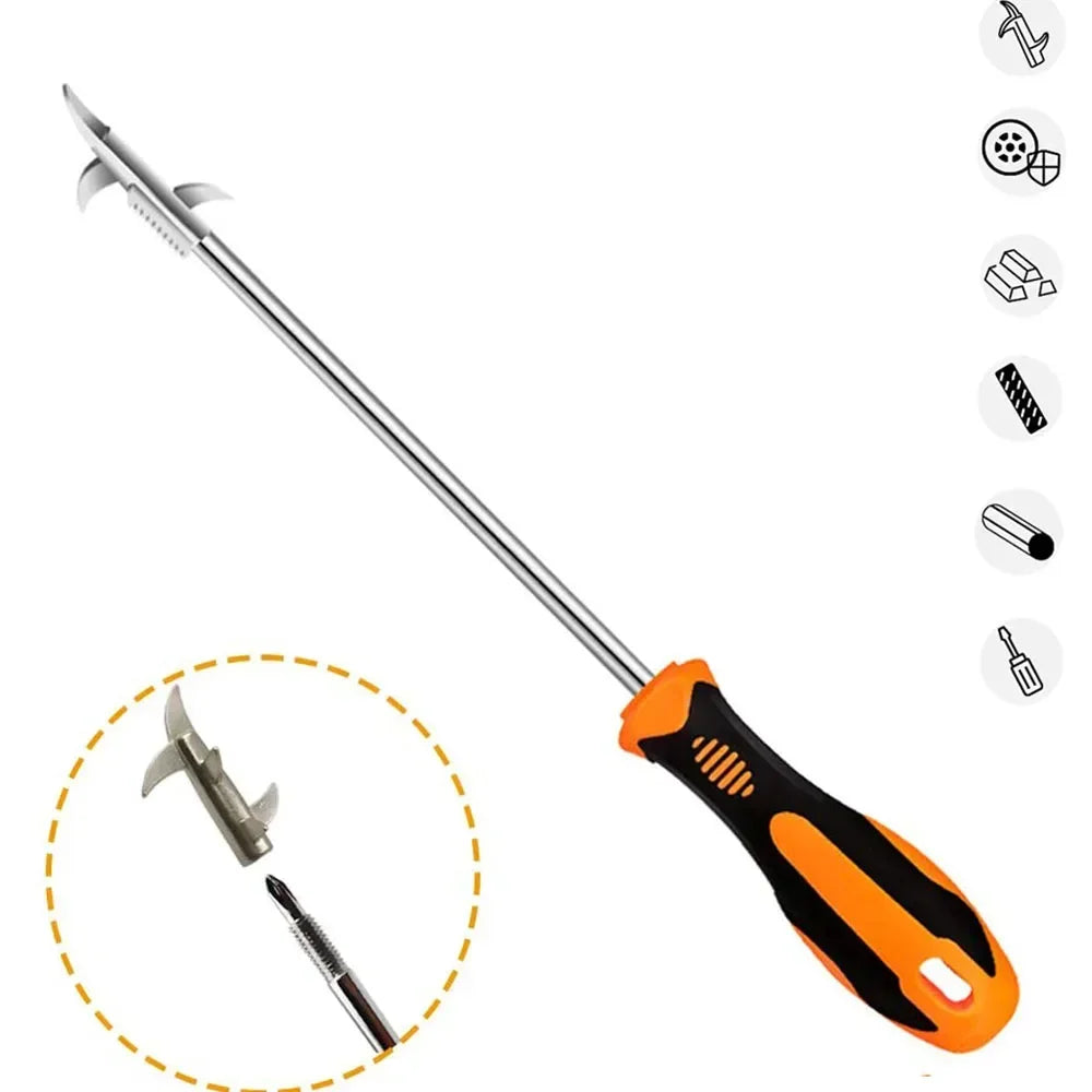 Tire Tread Cleaning Hook Stone Removal | Detachable Screwdriver Handle