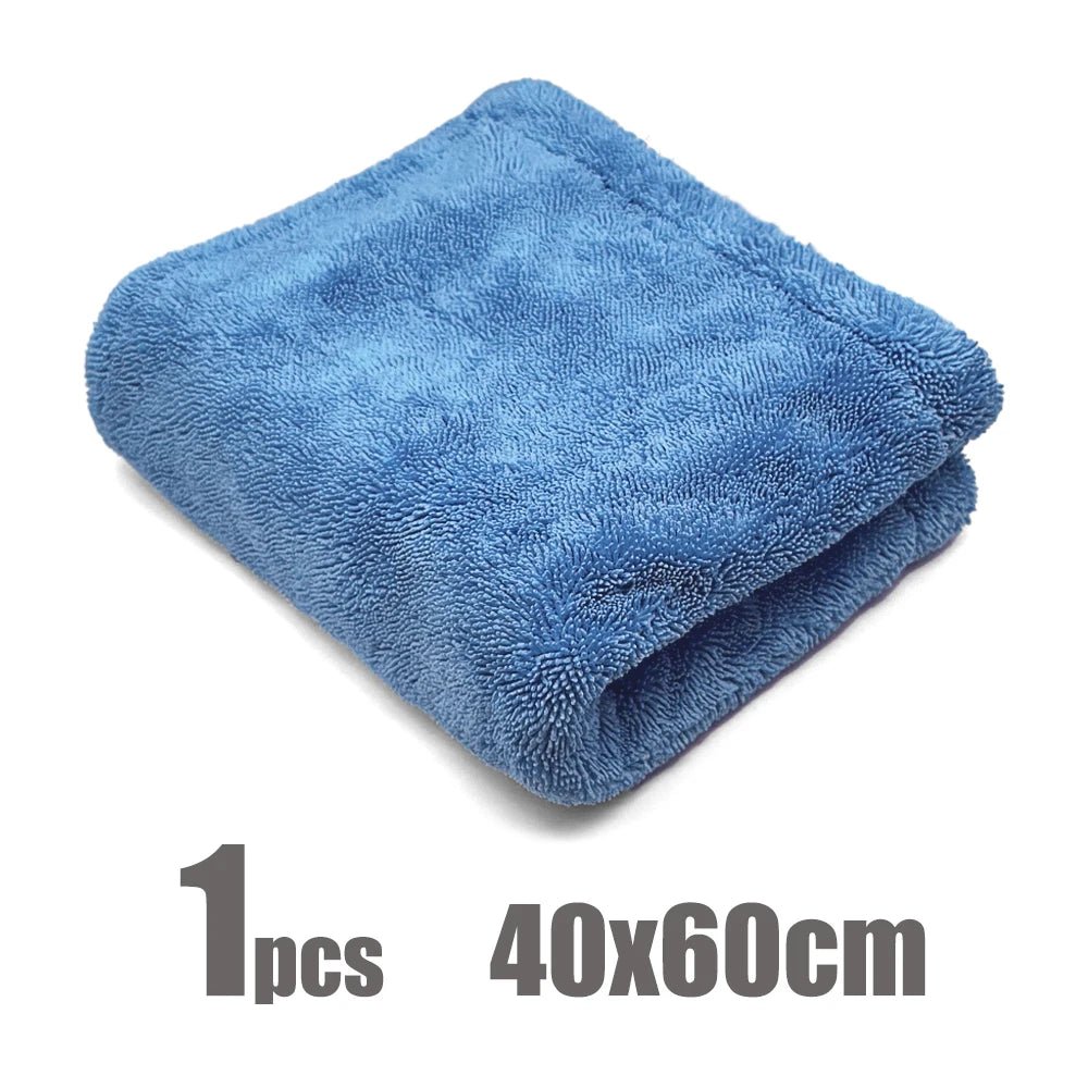 AUTOBRIGHT Premium 1300gsm Microfiber Car Drying Blanket - Thick Soft Towel ShineShop.xyz.