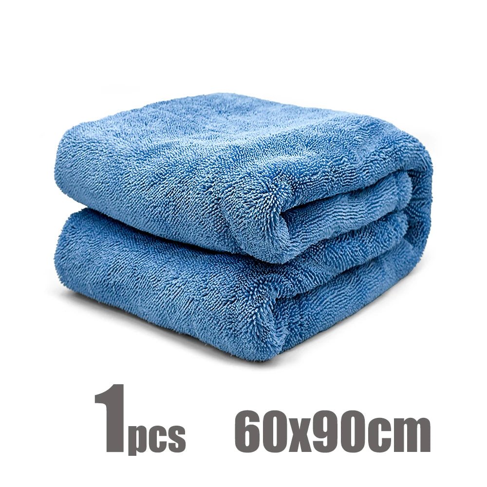 AUTOBRIGHT Premium 1300gsm Microfiber Car Drying Blanket - Thick Soft Towel ShineShop.xyz.