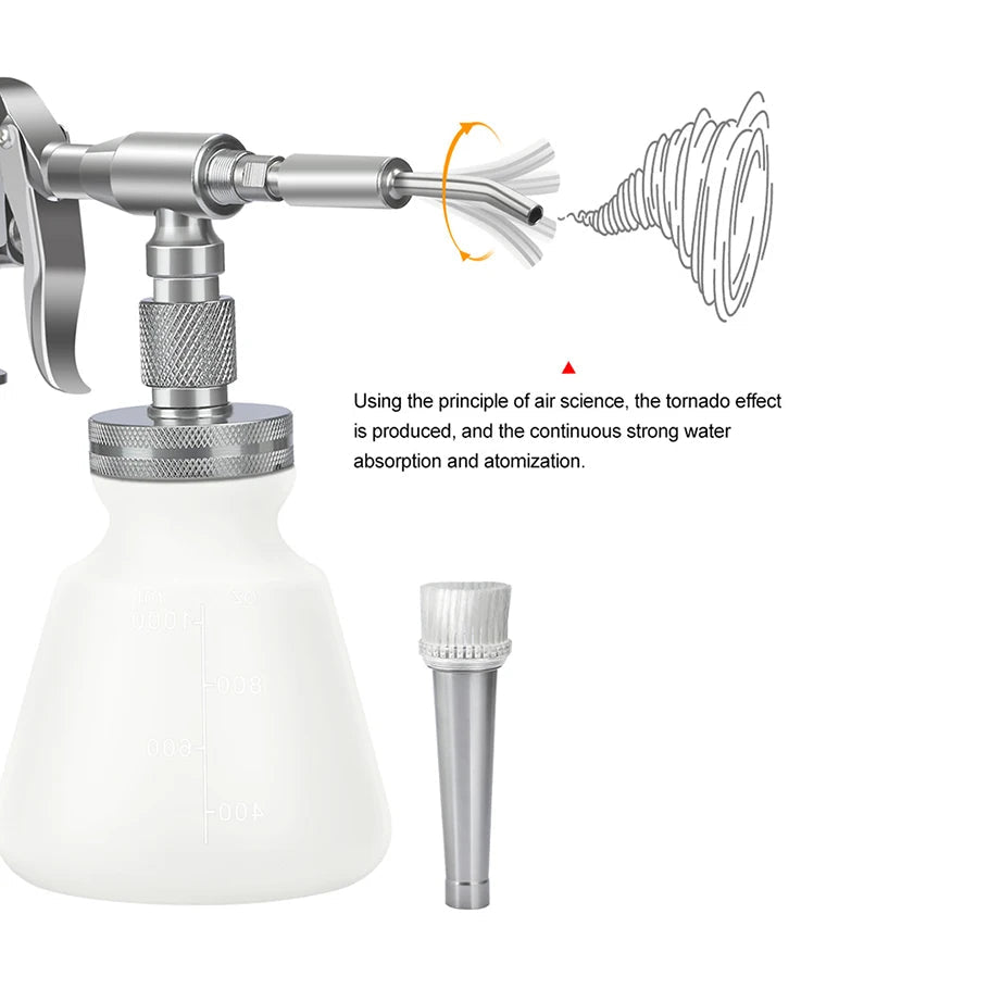 Billet Aluminum Atomizing Tornado Pneumatic Blow Out Tool ShineShop.xyz.