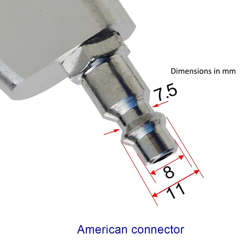 Billet Aluminum Atomizing Tornado Pneumatic Blow Out Tool ShineShop.xyz.