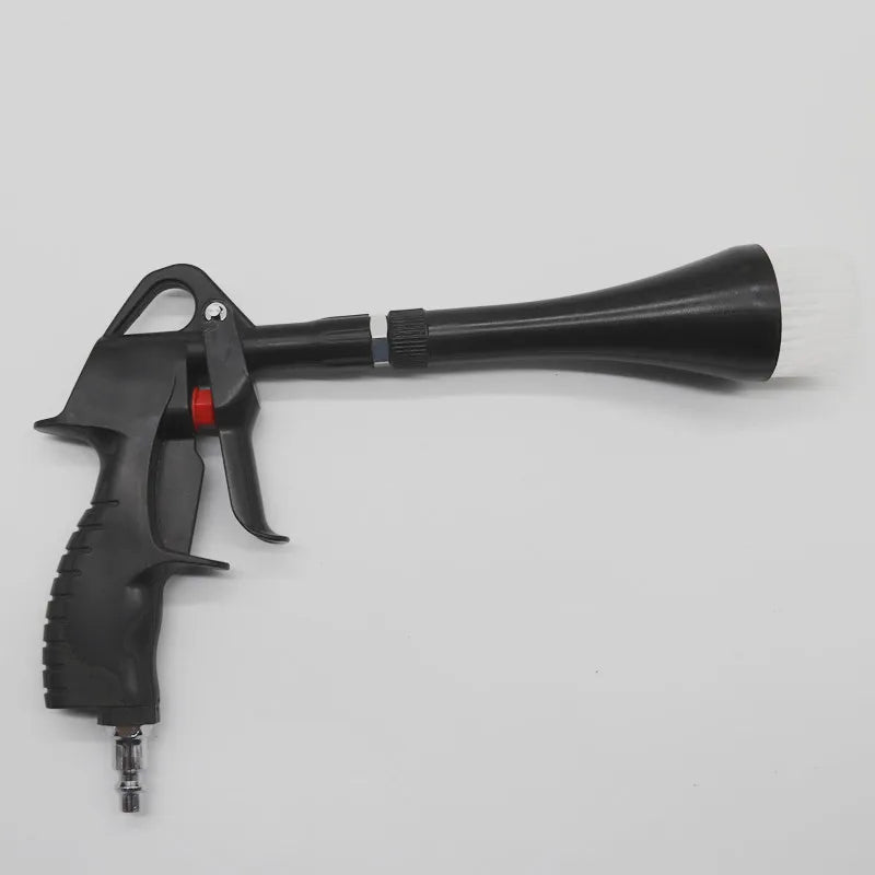 Black Interior Blow Out Air Tool - High Pressure Tornado Dust Blowing Gun ShineShop.xyz.