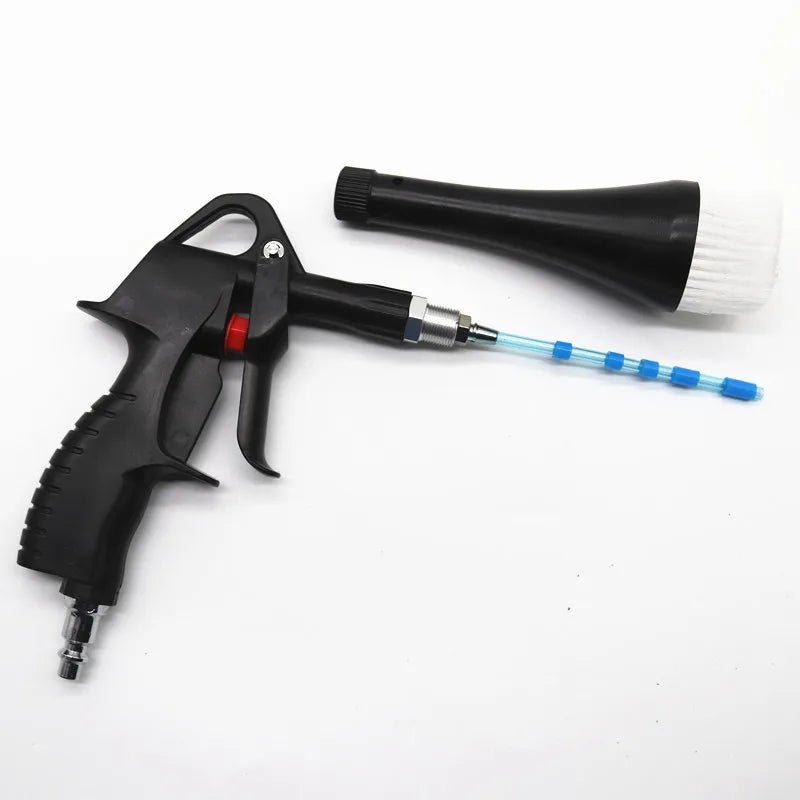 Black Interior Blow Out Air Tool - High Pressure Tornado Dust Blowing Gun ShineShop.xyz.
