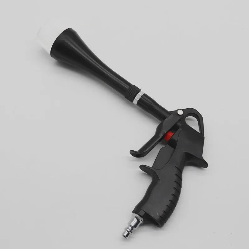 Black Interior Blow Out Air Tool - High Pressure Tornado Dust Blowing Gun ShineShop.xyz.
