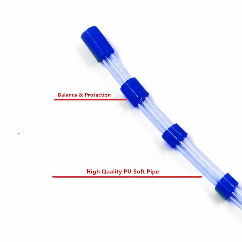 Blue 5Pcs Replacement Rotating Balance pipe TPU Soft Tube for Tornado Car Interior Cleaning Gun Air Blow-dust Accessories ShineShop.xyz.