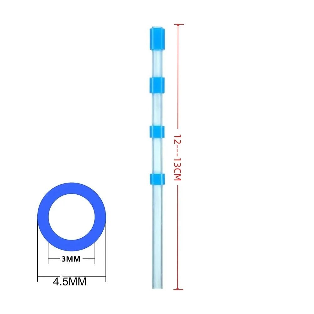 Blue 5Pcs Replacement Rotating Balance pipe TPU Soft Tube for Tornado Car Interior Cleaning Gun Air Blow-dust Accessories ShineShop.xyz.