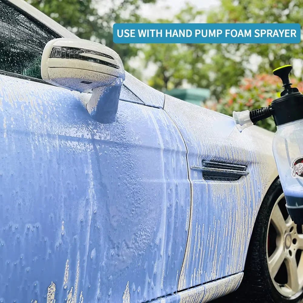 Blue Foaming Car Wash Shampoo - Ideal for Snow Foam Cannon or Bucket Wash ShineShop.xyz.