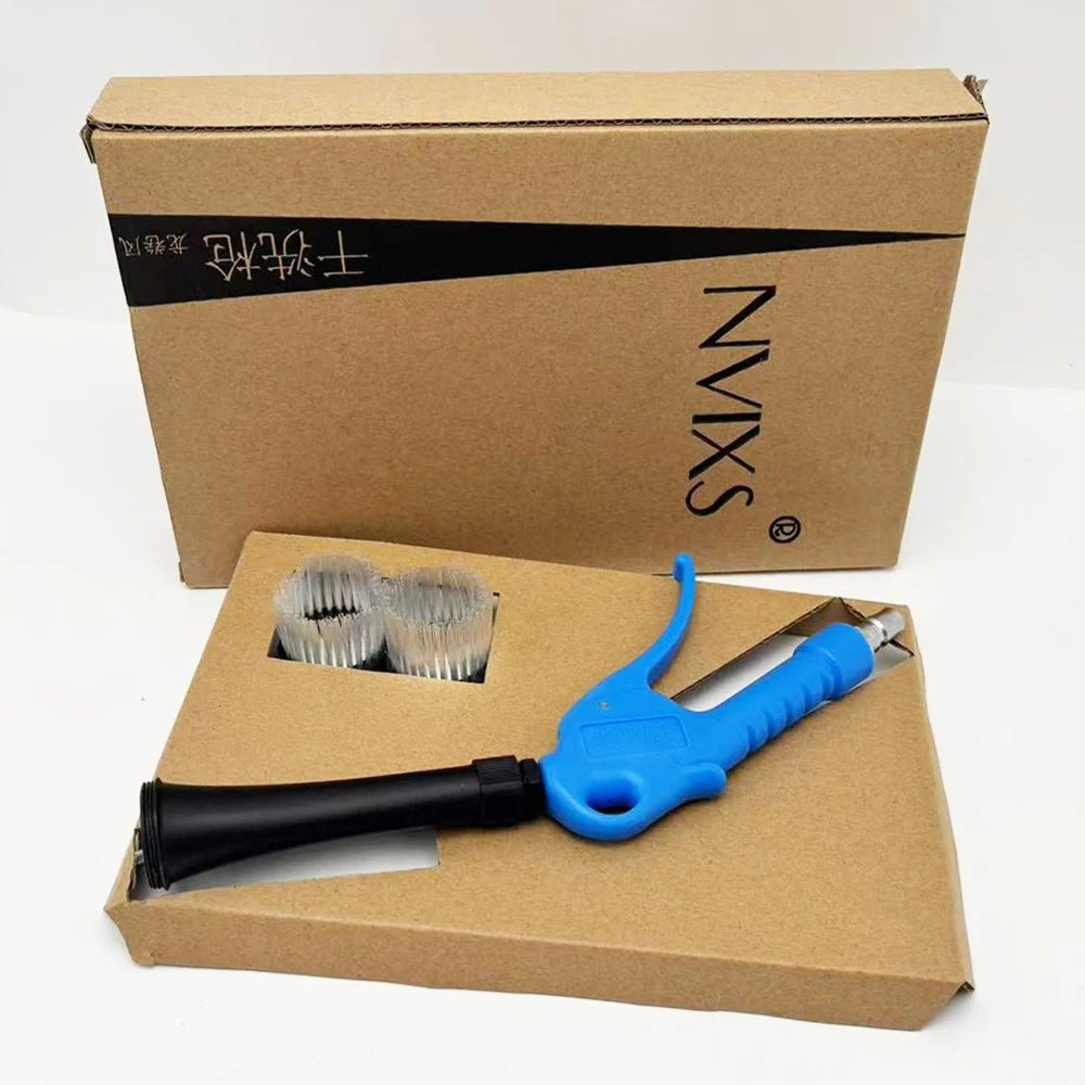 Blue Tornado Air Blow Out Gun - High Pressure Car Interior Detailing Tool ShineShop.xyz.