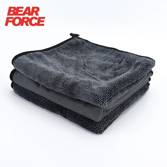 Car Drying Towel - Super Absorbent Twisted Braid - SHINE SHOP