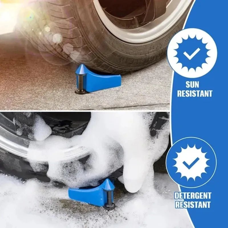 Car Wash Hose Guide Roller Wedge - Prevent Hoses from Snagging Under Tires ShineShop.xyz.