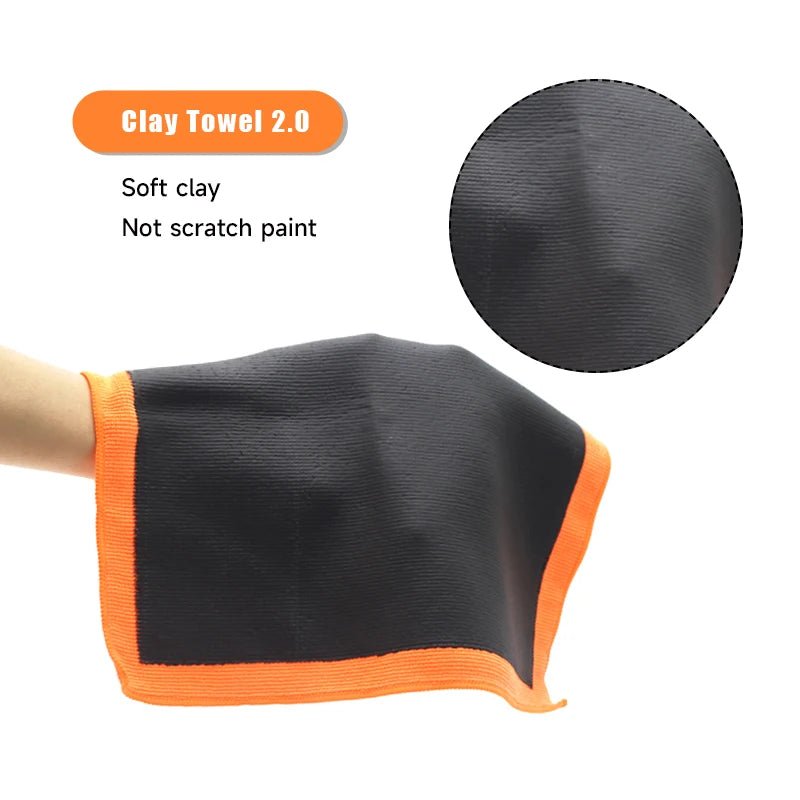 Decontamination Iron Remover Perforated Clay Towel ShineShop.xyz.