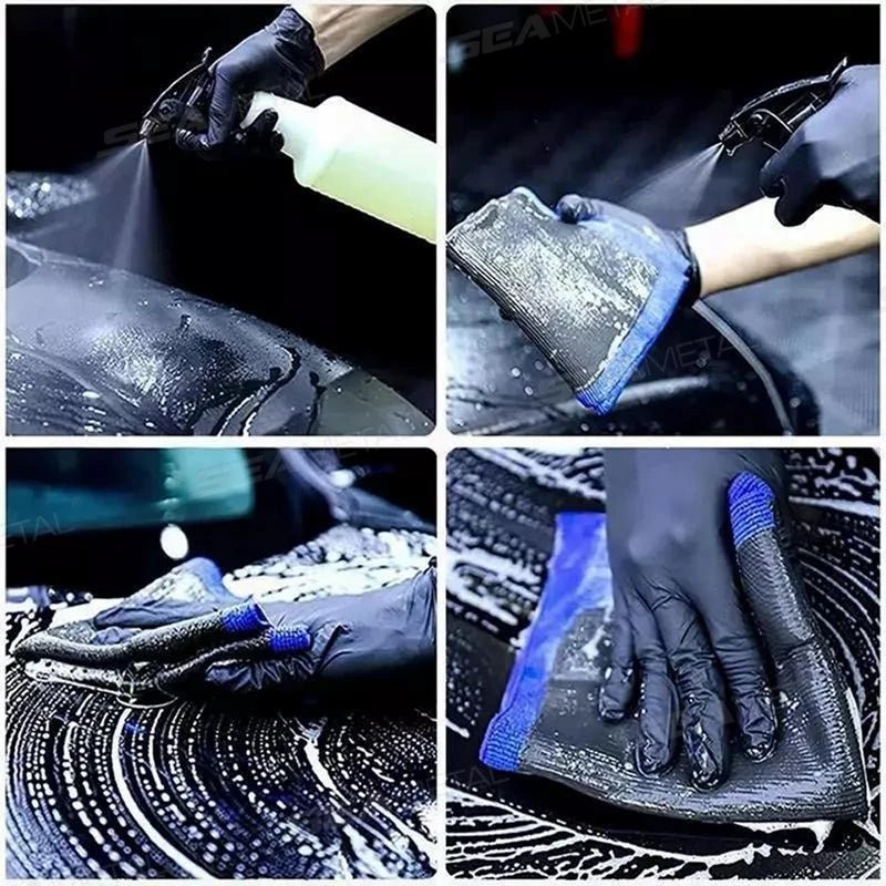 Corrugated Synthetic Decontamination Clay Towel ShineShop.xyz.