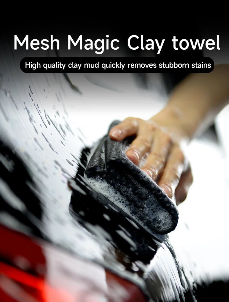 Decontamination Iron Remover Perforated Clay Towel ShineShop.xyz.