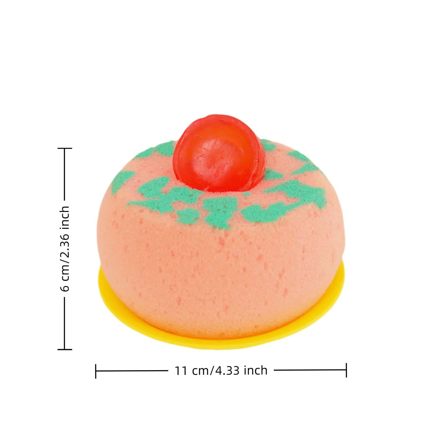 Makka Pakka Sponge for Bath, Soft & Gentle Exfoliating Puff, High Absorbency