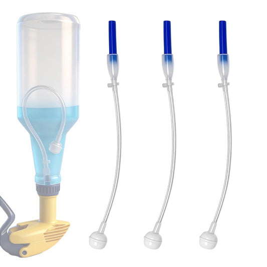 3pcs Weighted Flexible Pickup Tube for Spray Bottle - 360 Degree Universal Replacement
