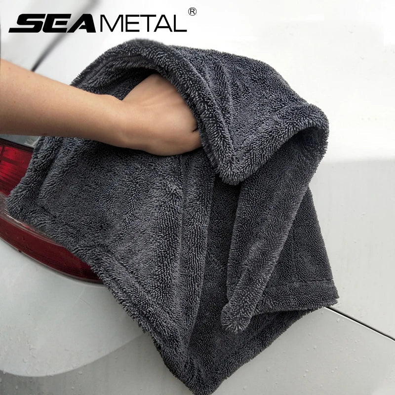 Edgeless 1200GSM Twist Loop Car Drying Towel ShineShop.xyz.