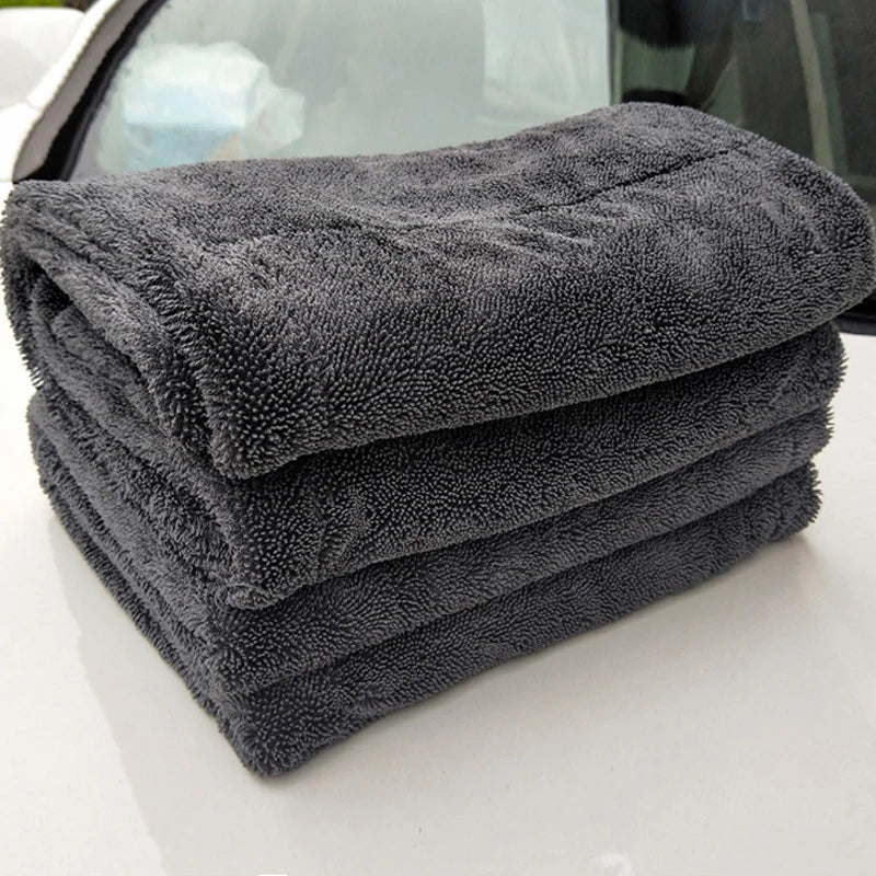Edgeless 1200GSM Twist Loop Car Drying Towel ShineShop.xyz.