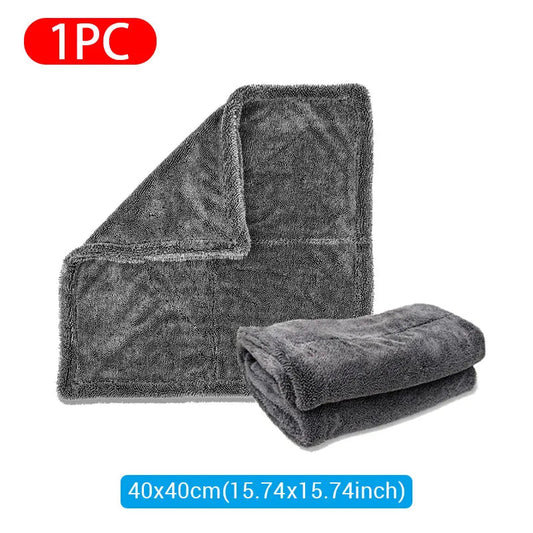 Edgeless 1200GSM Twist Loop Car Drying Towel ShineShop.xyz.