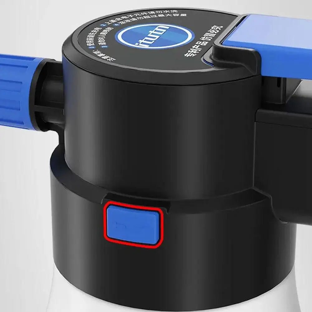 Electric Foam Sprayer for Car Wash with Lithium Battery ShineShop.xyz.