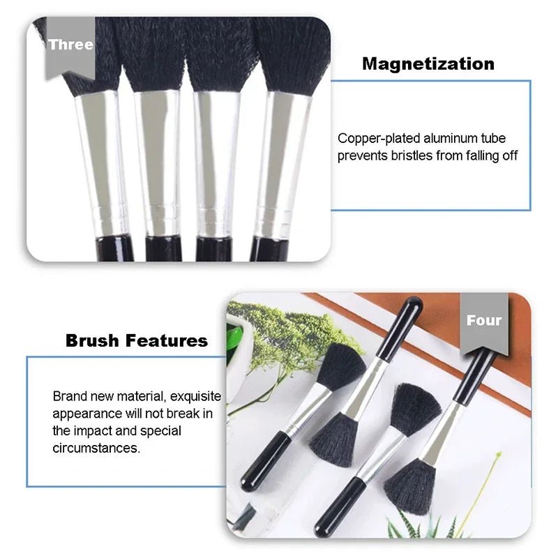 Extra Soft 5pcs Compact Detail Brush Set ShineShop.xyz.