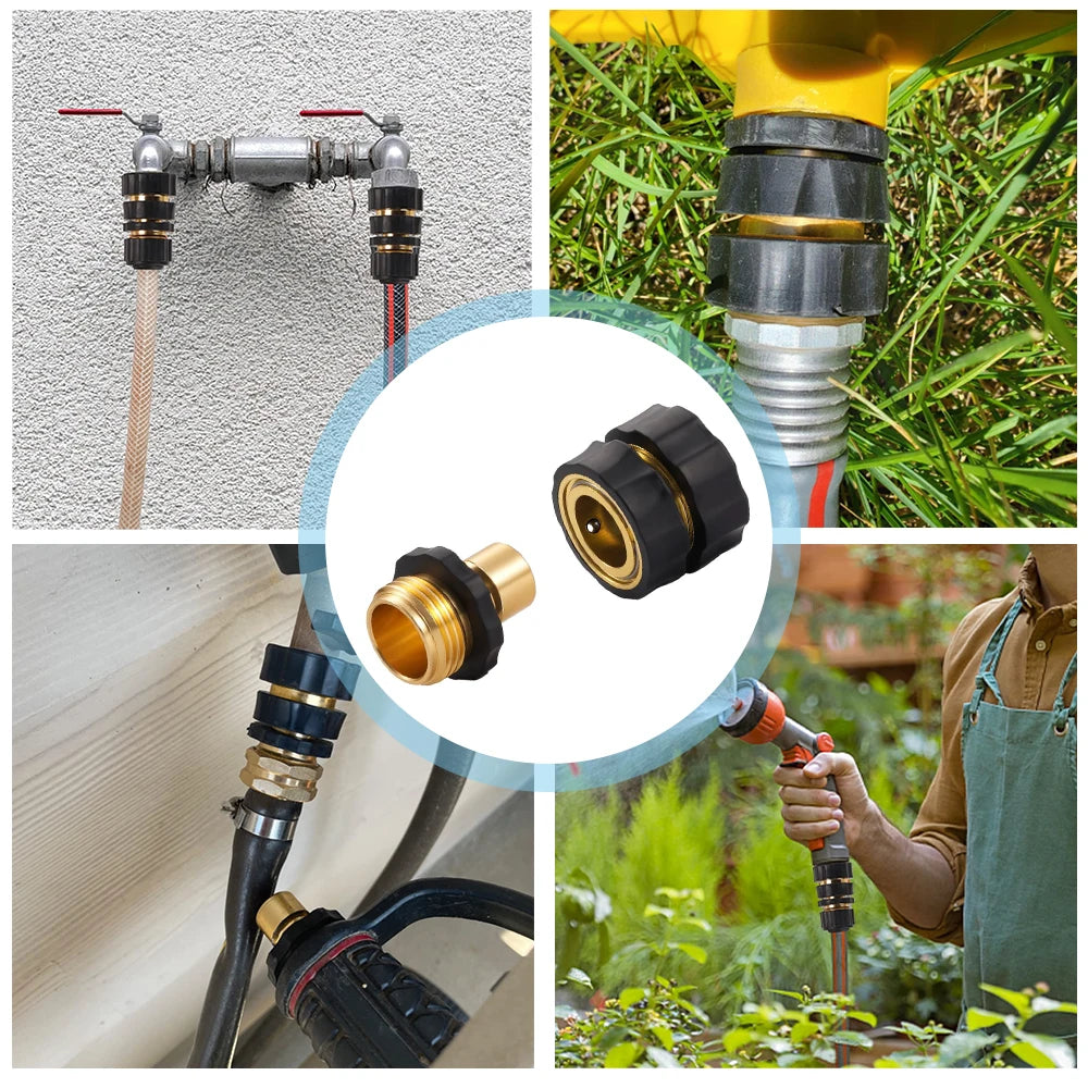 Garden Hose Quick Connect Set