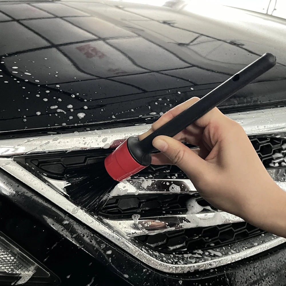 Firm Bristle 5pcs Car Detailing Brush Set ShineShop.xyz.