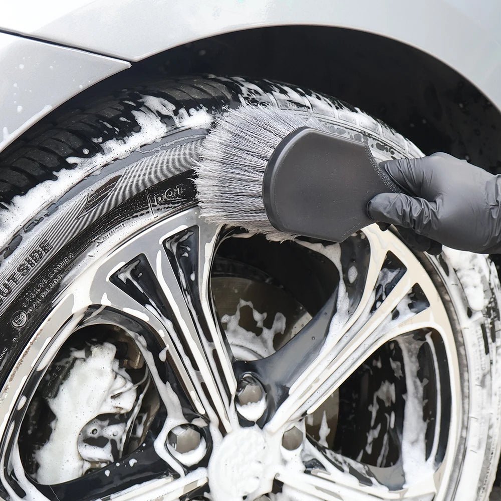 Flag-Tipped Wheel Detail Brush - Medium Bristle ShineShop.xyz.