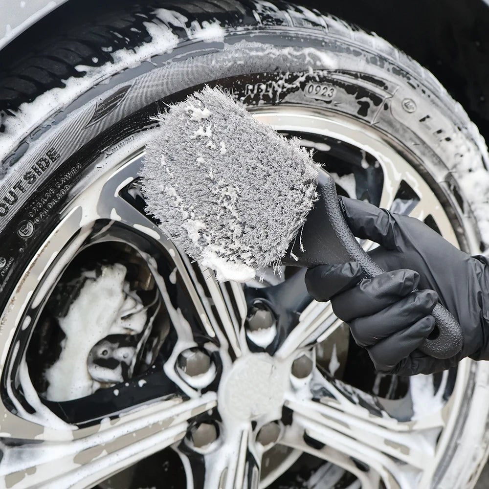 Flag-Tipped Wheel Detail Brush - Medium Bristle ShineShop.xyz.