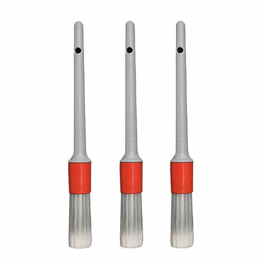 Gray PP Handle Super Soft Synthetic Bristle Detailing Brush Set ShineShop.xyz.
