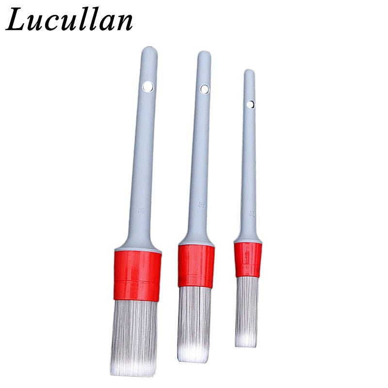 Gray PP Handle Super Soft Synthetic Bristle Detailing Brush Set ShineShop.xyz.