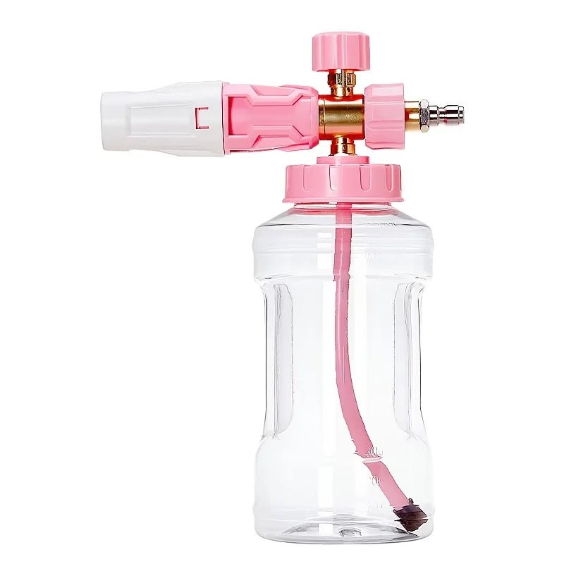 High Pressure Washer Foam Cannon - 1/4 Inch Quick Connect - 4 Colors Available ShineShop.xyz.