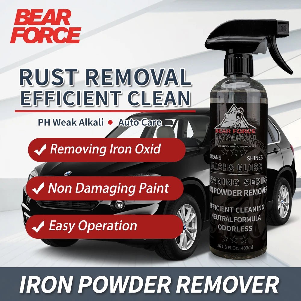 Iron Remover - Decontamination Rust Remover Spray ShineShop.xyz.