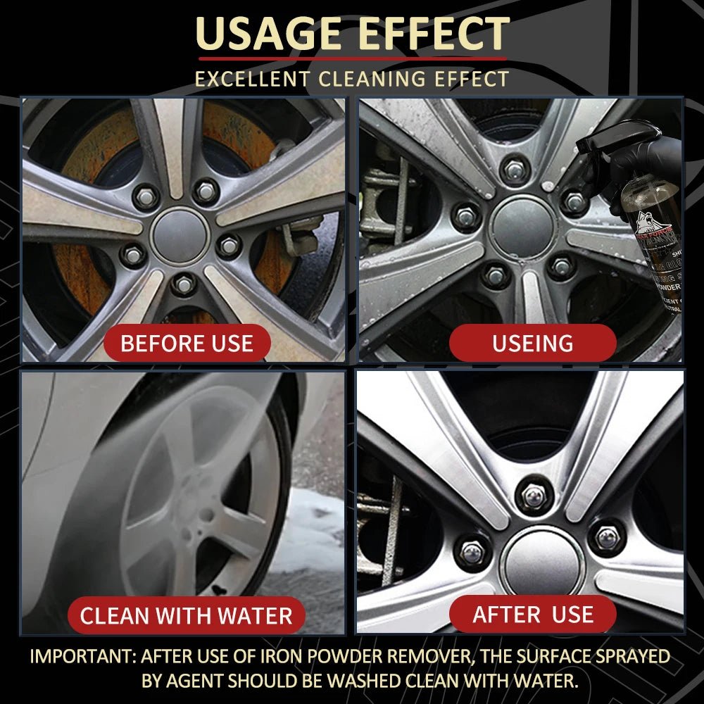 Iron Remover - Decontamination Rust Remover Spray ShineShop.xyz.