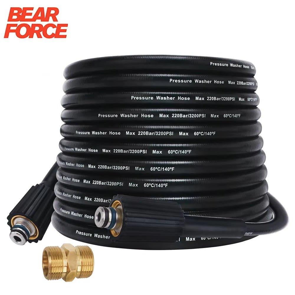 Kink Resistant 3200PSI Pressure Washer Hose Extension ShineShop.xyz.
