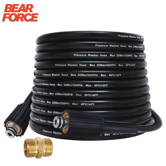 Kink Resistant 3200PSI Pressure Washer Hose Extension ShineShop.xyz.