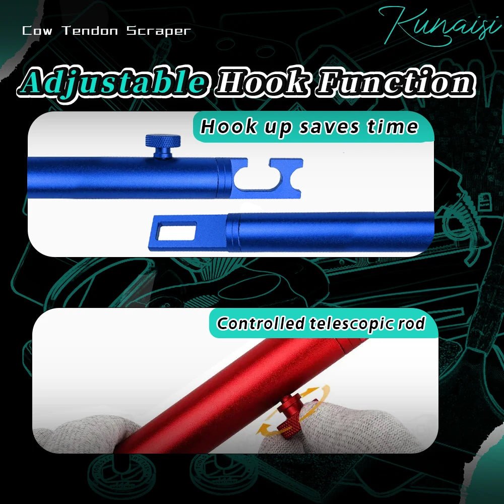 Panel Prop Rod - Fully Adjustable Aluminum Support Tool ShineShop.xyz.