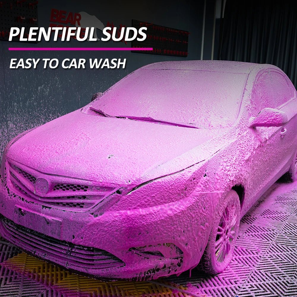 Pink Snow Foaming Car Wash Shampoo ShineShop.xyz.